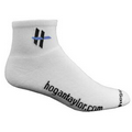 Super Soft Cotton Anklet Sock w/ Knit-In Logo